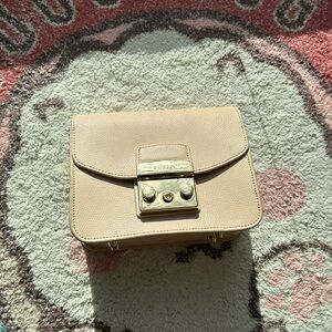 Furla Metropolis Mini Leather Crossbody bag
